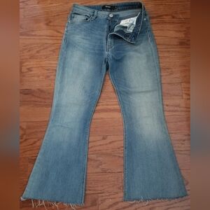 Hudson Holly high rise flare cropped jeans